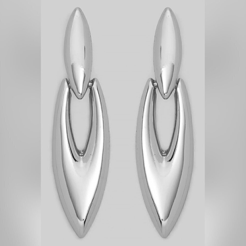 ALINA SILVER DROP EARRINGS